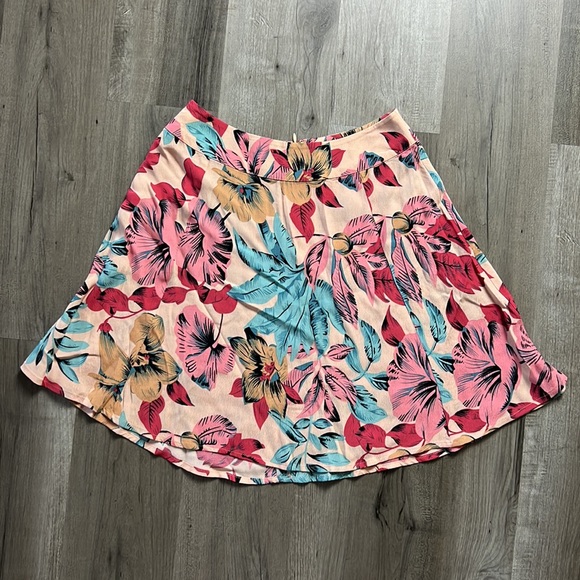 🌸For Love & Lemons Floral Skirt Crop Top Set Size Small - Picture 3 of 12